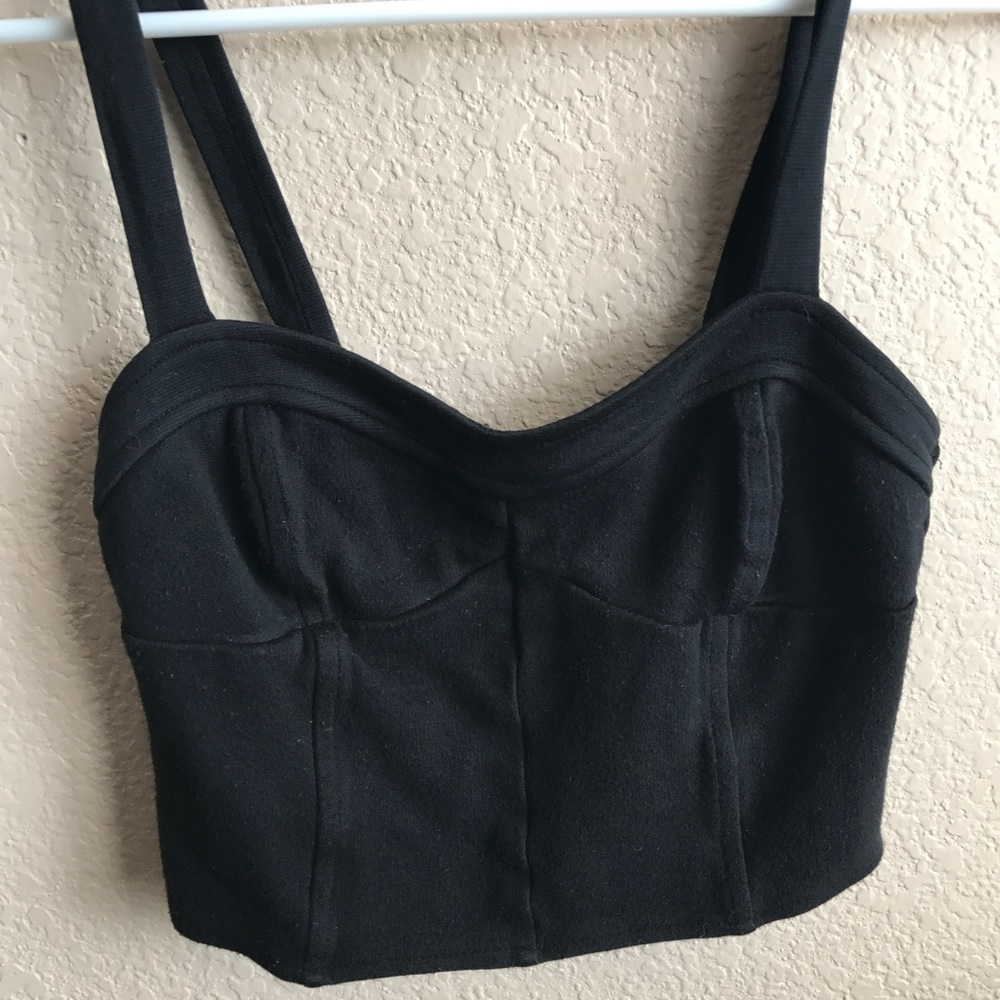 Pacsun Cage Back Crop Top